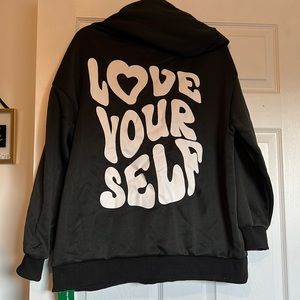 Love your self hoodie